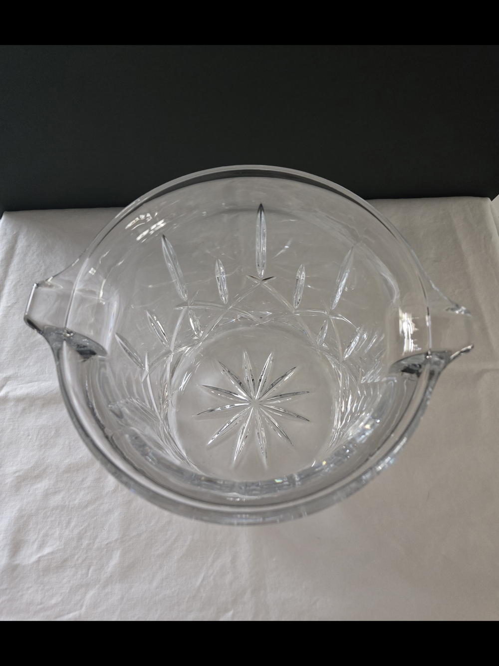 Gorham Lady Anne Cut Crystal Glass Ice Bucket - Picture 4 of 10